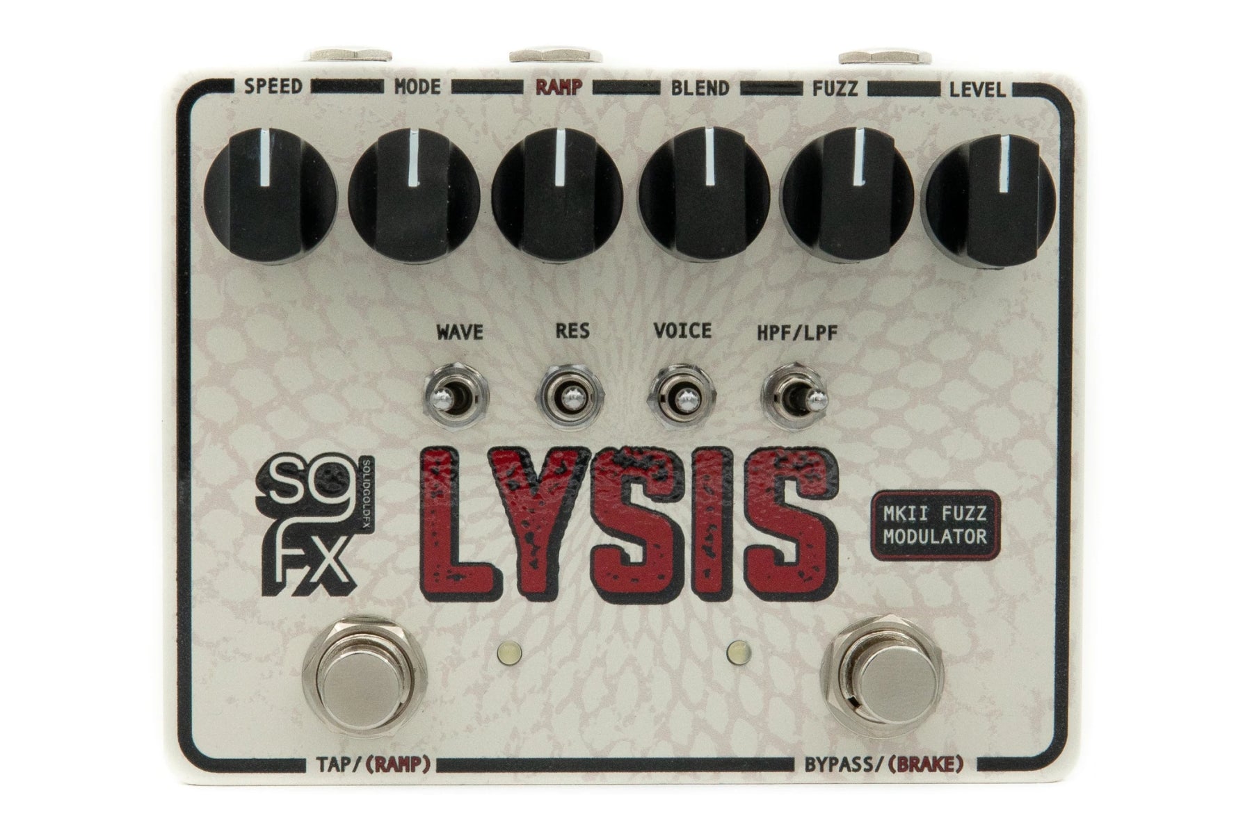 SolidGoldFX Lysis MKII Polyphonic Octave Fuzz Modulator