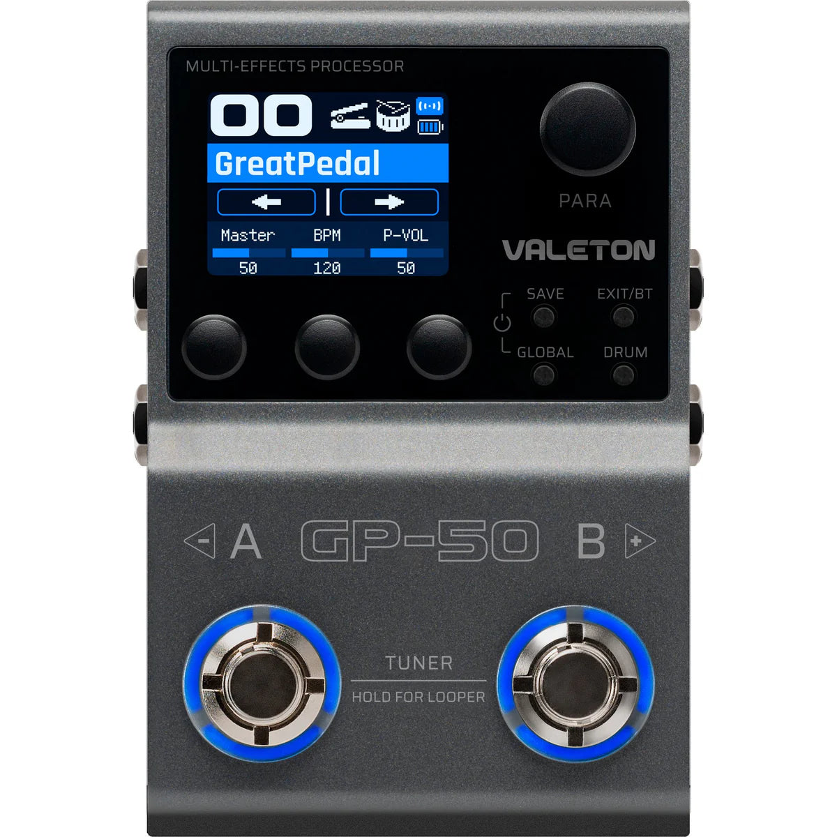 Valeton GP-50 Multi-Effects Processor

SnapTone & IR Loader