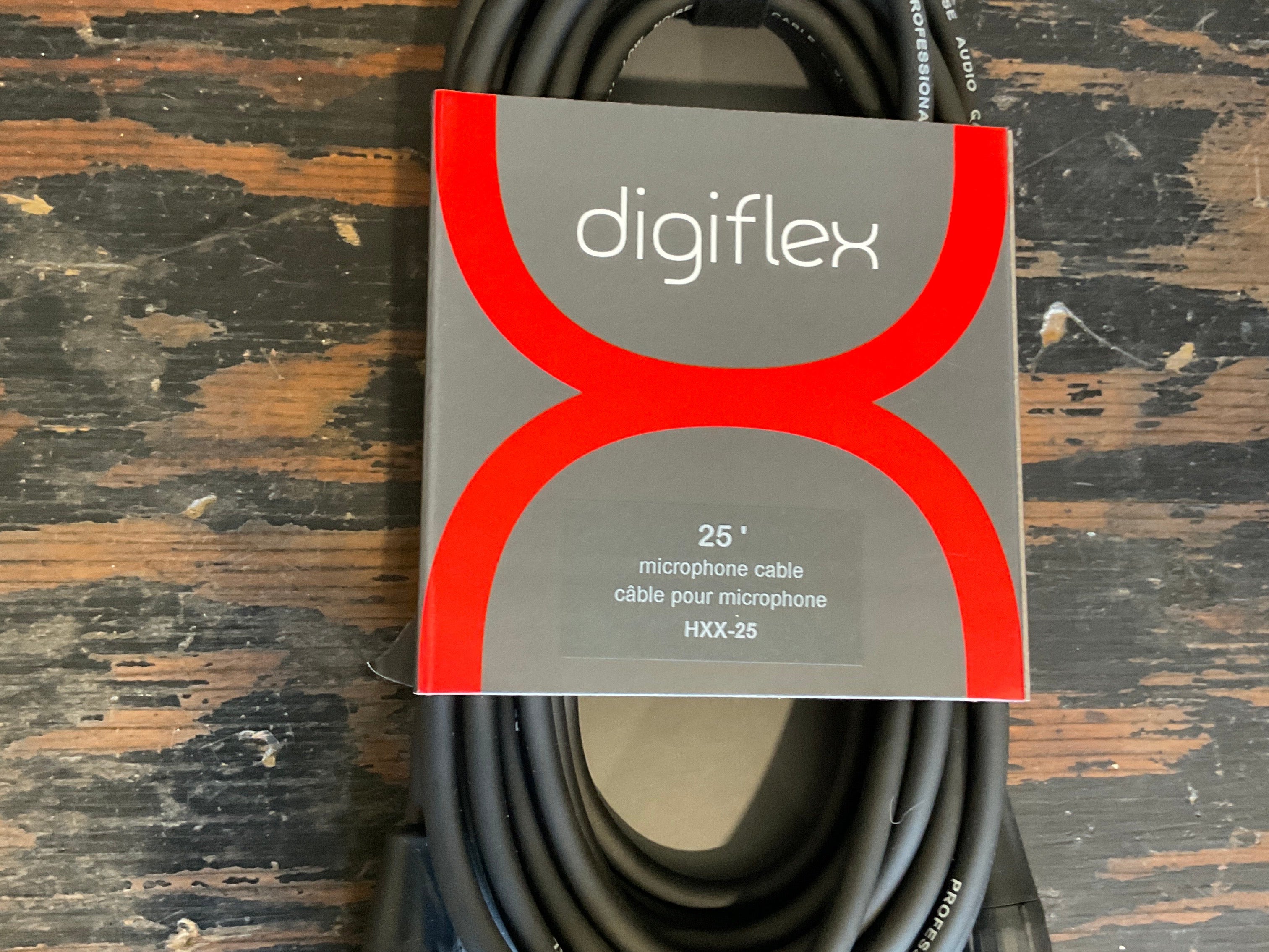 DIGIFLEX - XLR MALE TO FEMALE CABLE - 25`