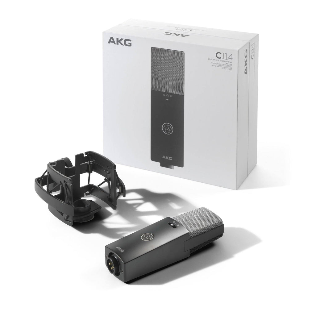 AKG C114 Large Diaphragm Multi-Pattern Condenser Microphone