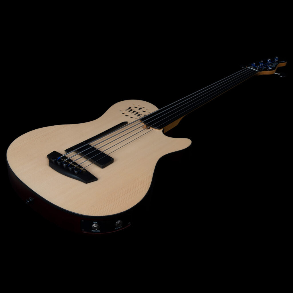 Godin A5 Ultra Natural Fretless A/E