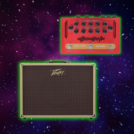 Hotone Mojo Attack + Peavey 112-C Cabinet Bundle