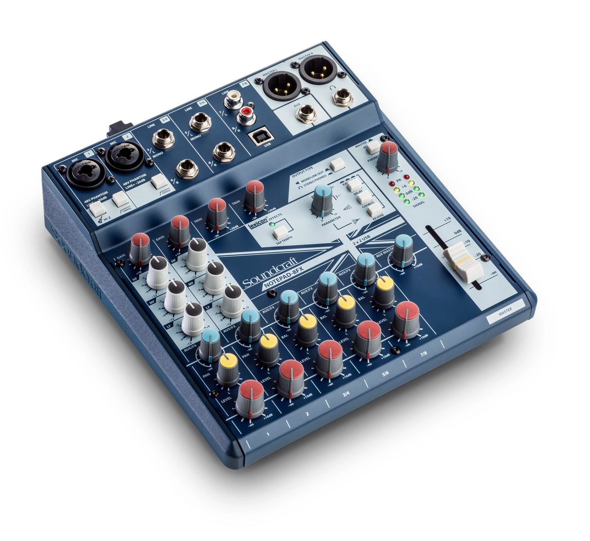 Soundcraft Notepad-8FX 8-Channel Small-format Analog Mixer