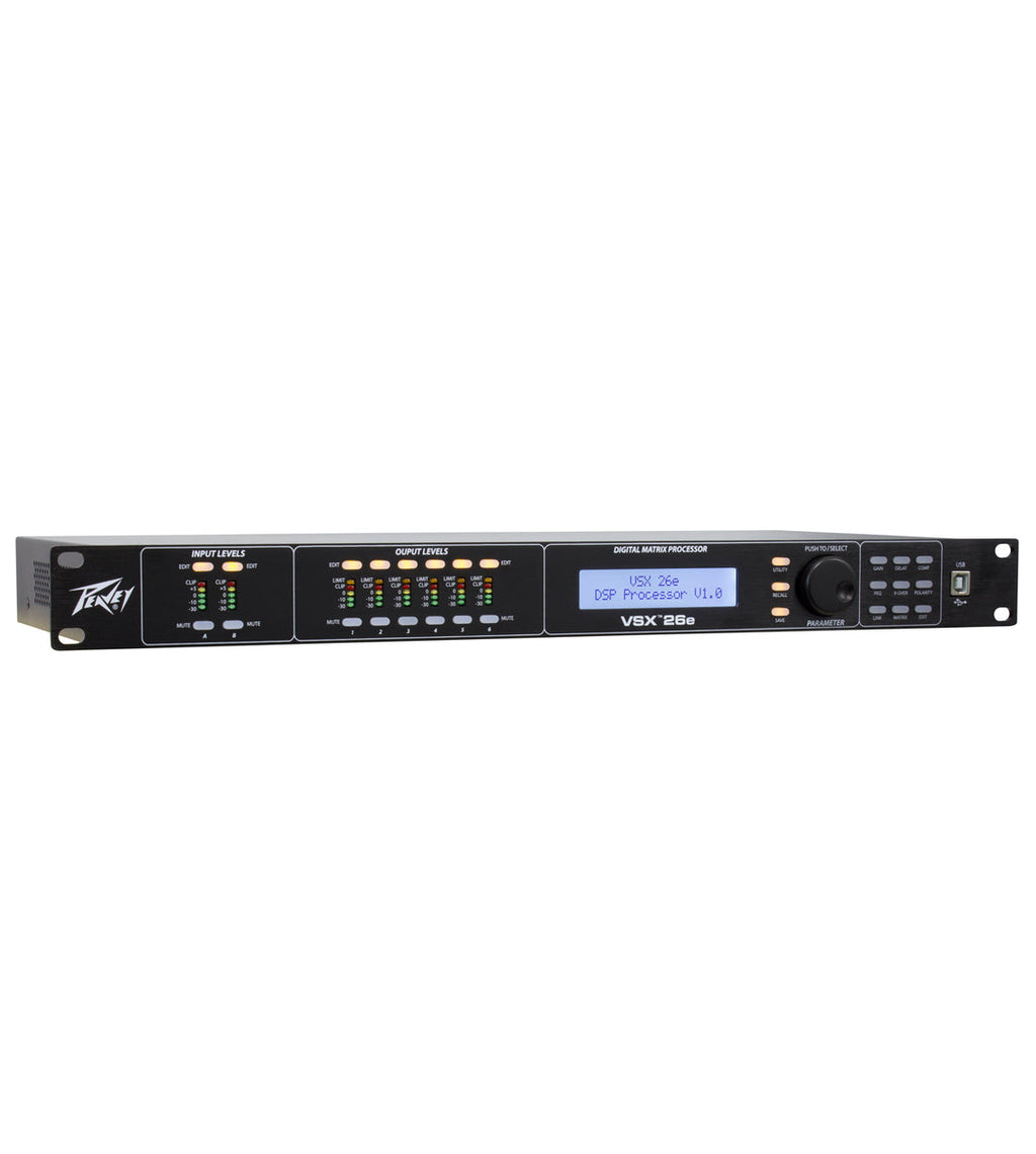 Peavey VSX™ 26e DSP-Based Loudspeaker Management System