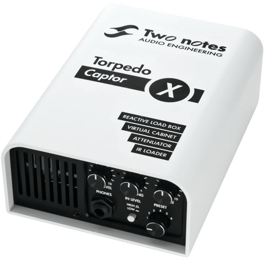 two notes Torpedo Captor X 8Ω TWO NOTES TORPEDO CAPTOR X 8 OHM – Grays Custom Guitar Shop