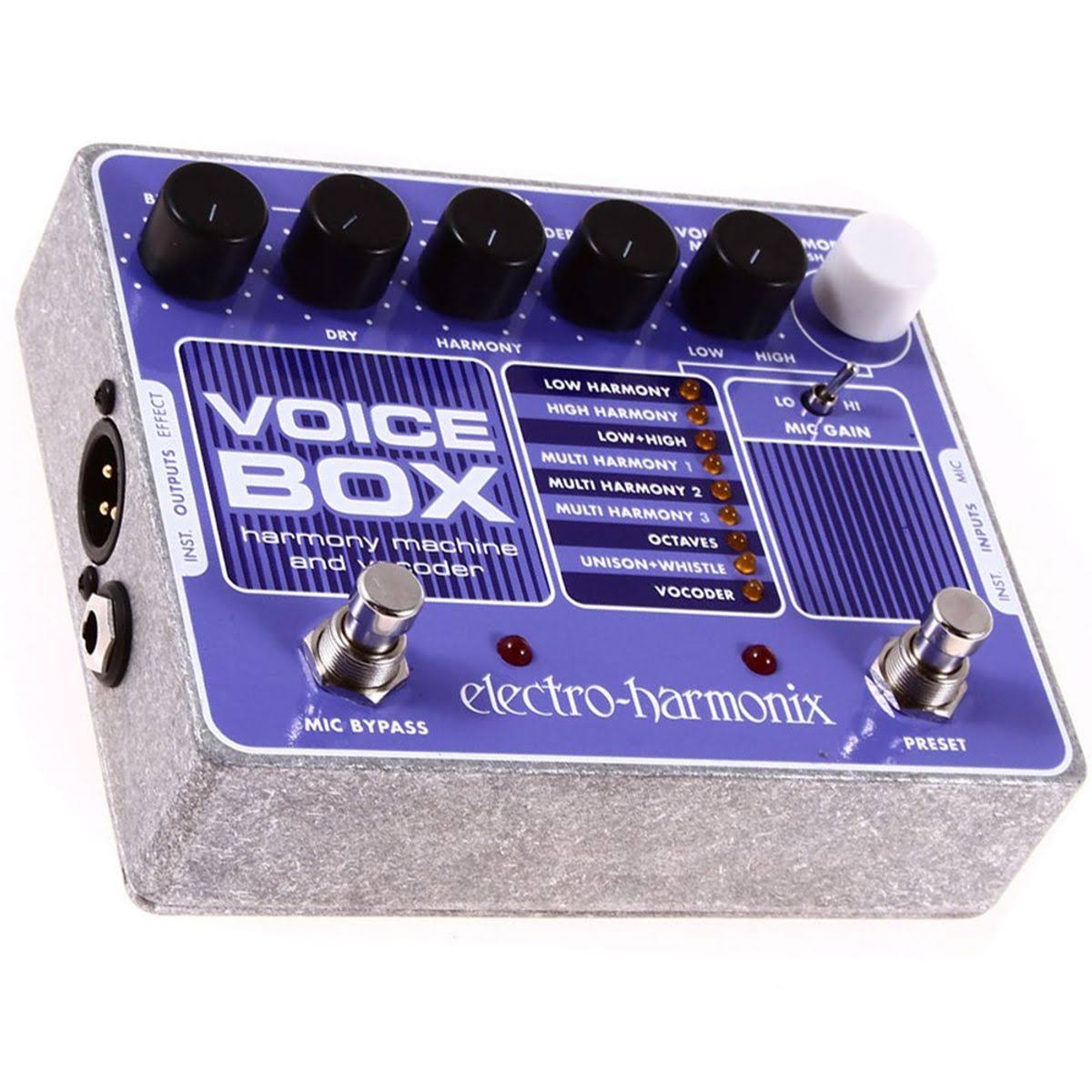 Electro-Harmonix
Voice Box - Harmony/Vocodor Pedal