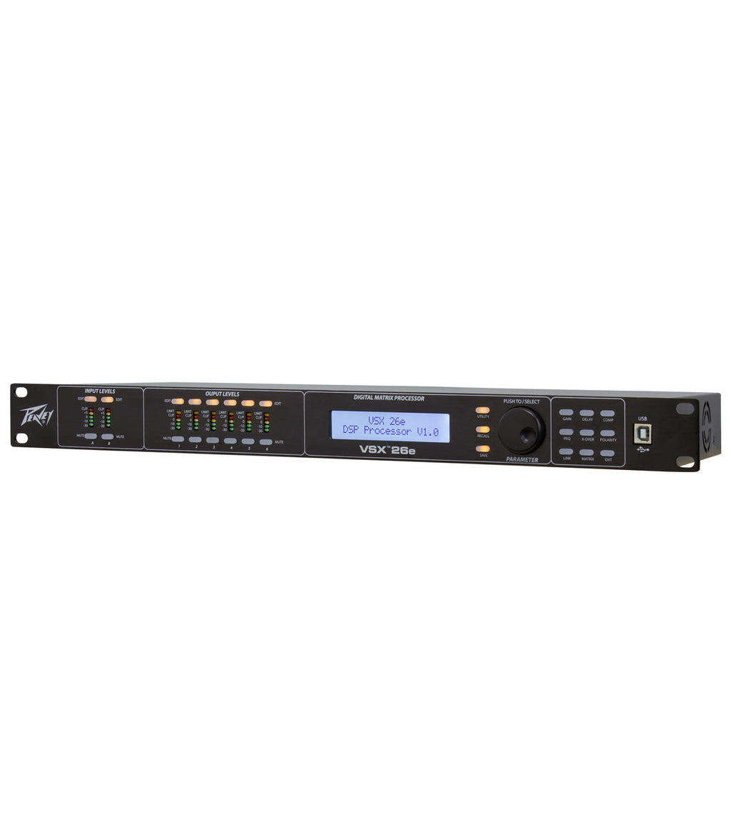 Peavey VSX™ 26e DSP-Based Loudspeaker Management System