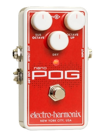 Electro-Harmonix
Nano Pog Polyphonic Octave Generator Pedal