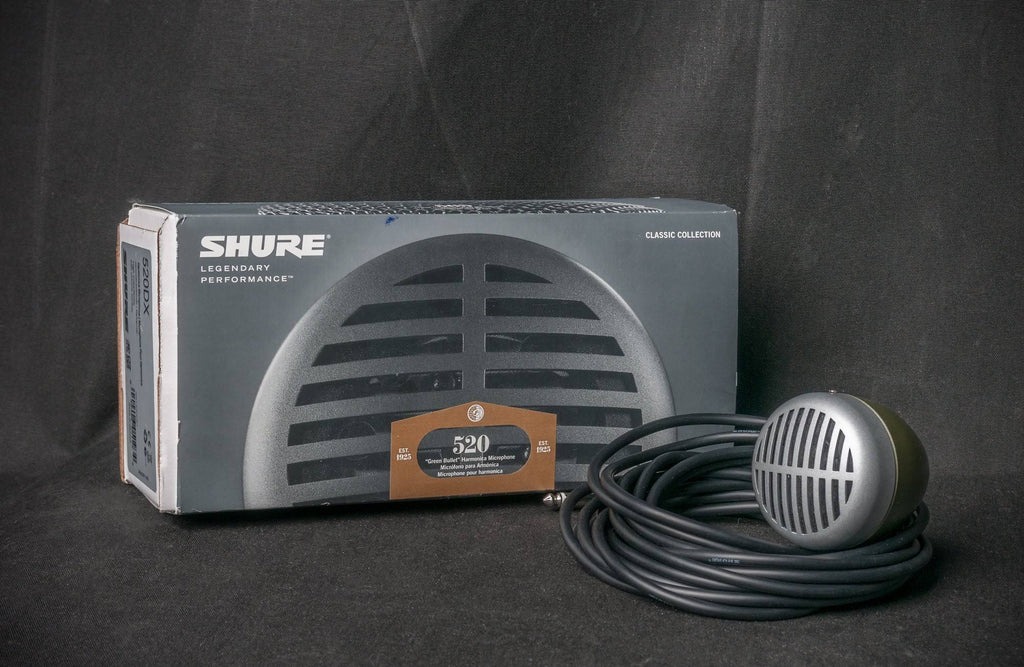 Shure
520DX Green Bullet Harmonica Microphone
