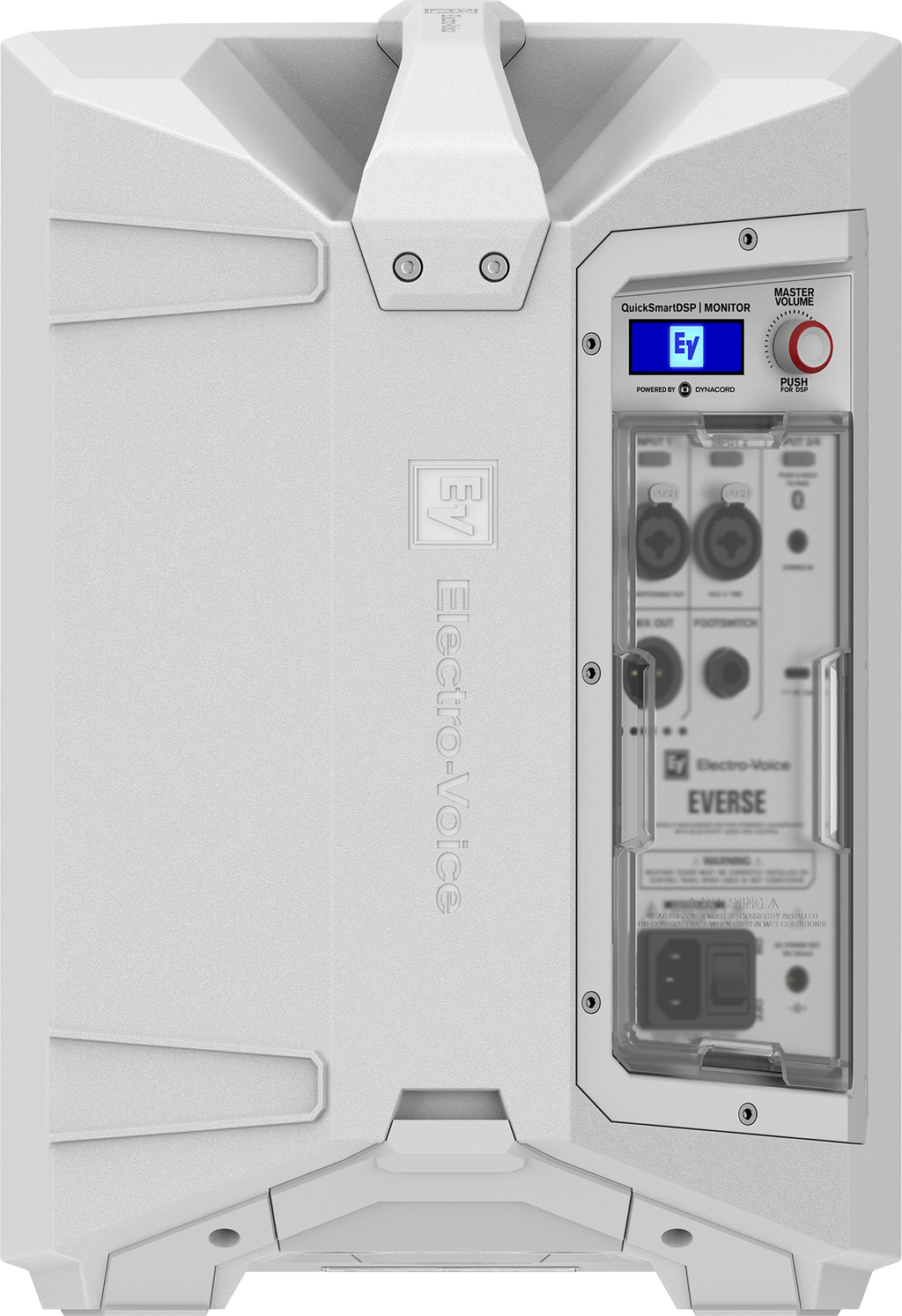 Electro-Voice EVERSE 8
WEATHERIZED BATTERY-POWERED LOUDSPEAKER WITH BLUETOOTH® AUDIO AND CONTROL
