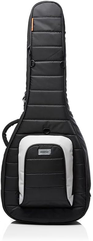 Mono M80 Hybrid Guitar Case for 1 Acoustic & 1 Electric Guitar - Black
