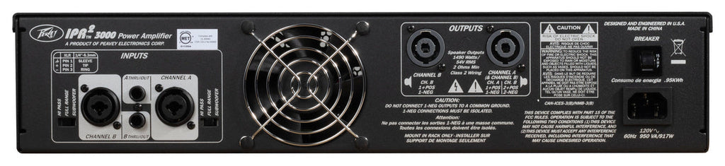 Peavey IPR 3000 Power Amplifier Voted Best New Power Amp Of 2011