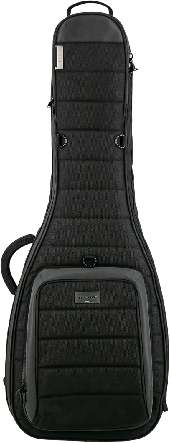 M80 Classic Ultra dual electric guitar case with FREERIDE™ wheel system - black