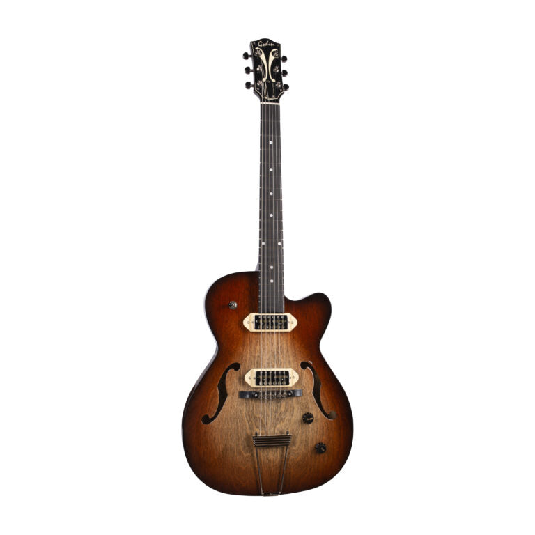 Godin 5th Ave TL Vintage Burst HG Gold Foil