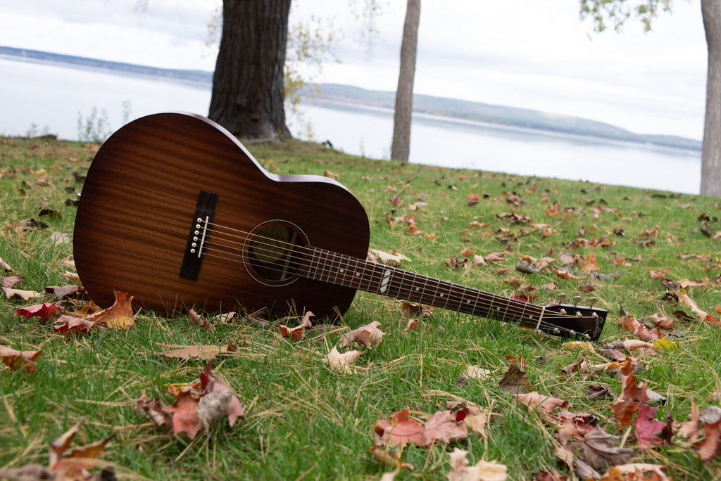 Godin Mahogany Folk Rustic Burst A/E