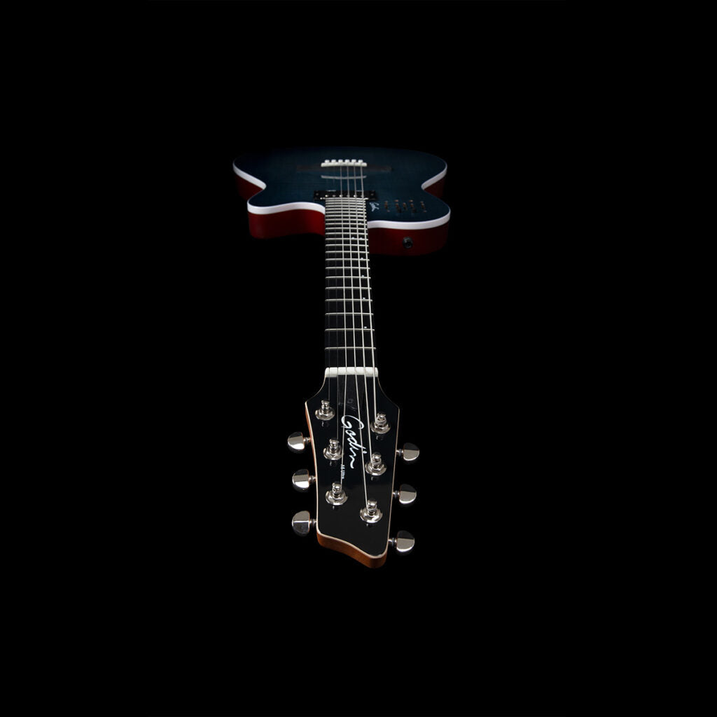 Godin A6 ULTRA Denim Blue Flame