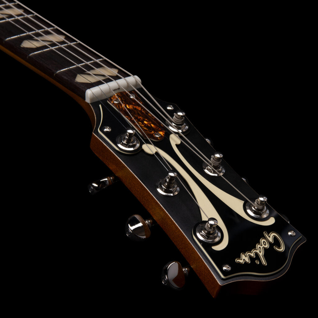 Godin 5th Avenue Jumbo P-Rail Harvest Gold