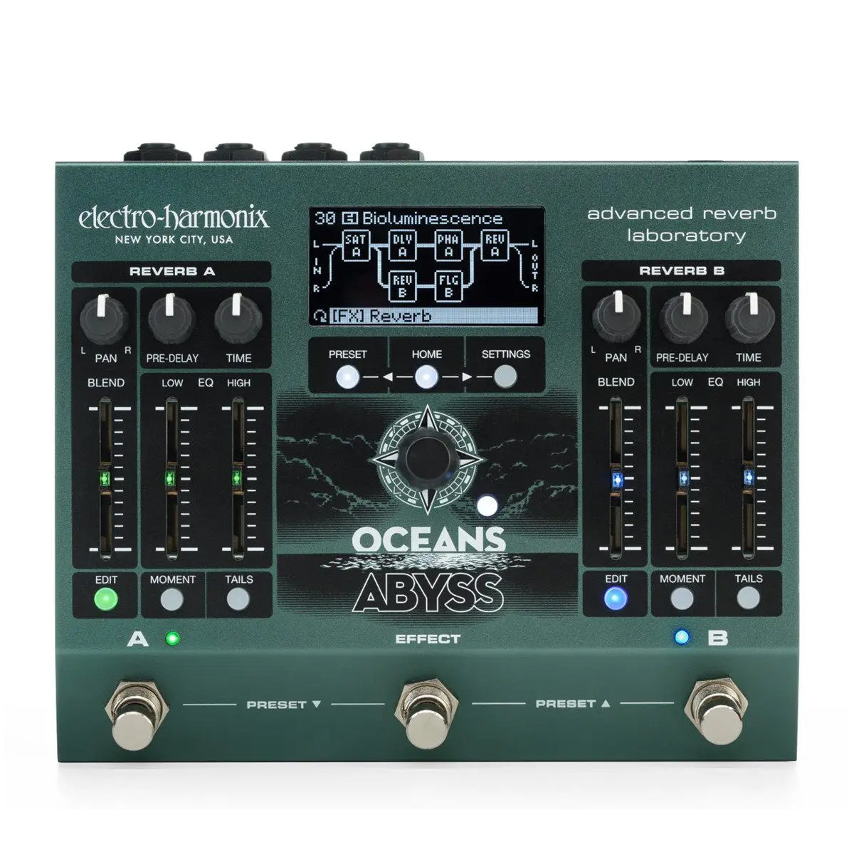 Electro-Harmonix
Oceans Abyss Advanced Reverb Laboratory
