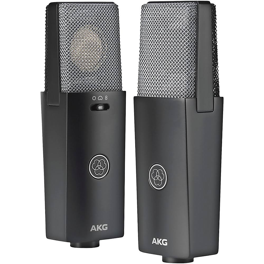 AKG C104 Large Diaphragm Cardioid Condenser Microphone - Black