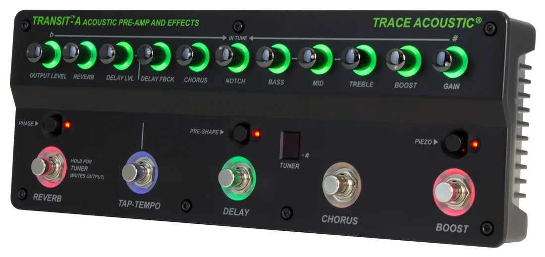 Trace Acoustic® Transit A Acoustic Instrument Preamp