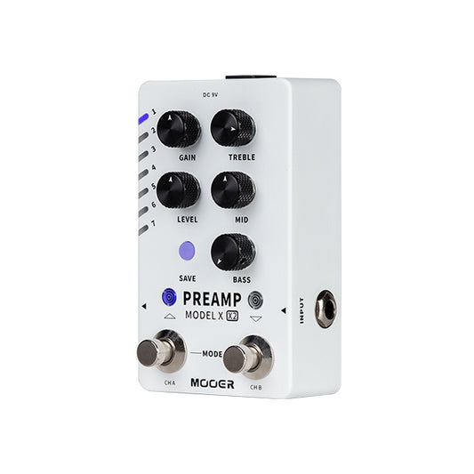 Mooer M725 Preamp Model X2 Digital Preamp Effects Pedal