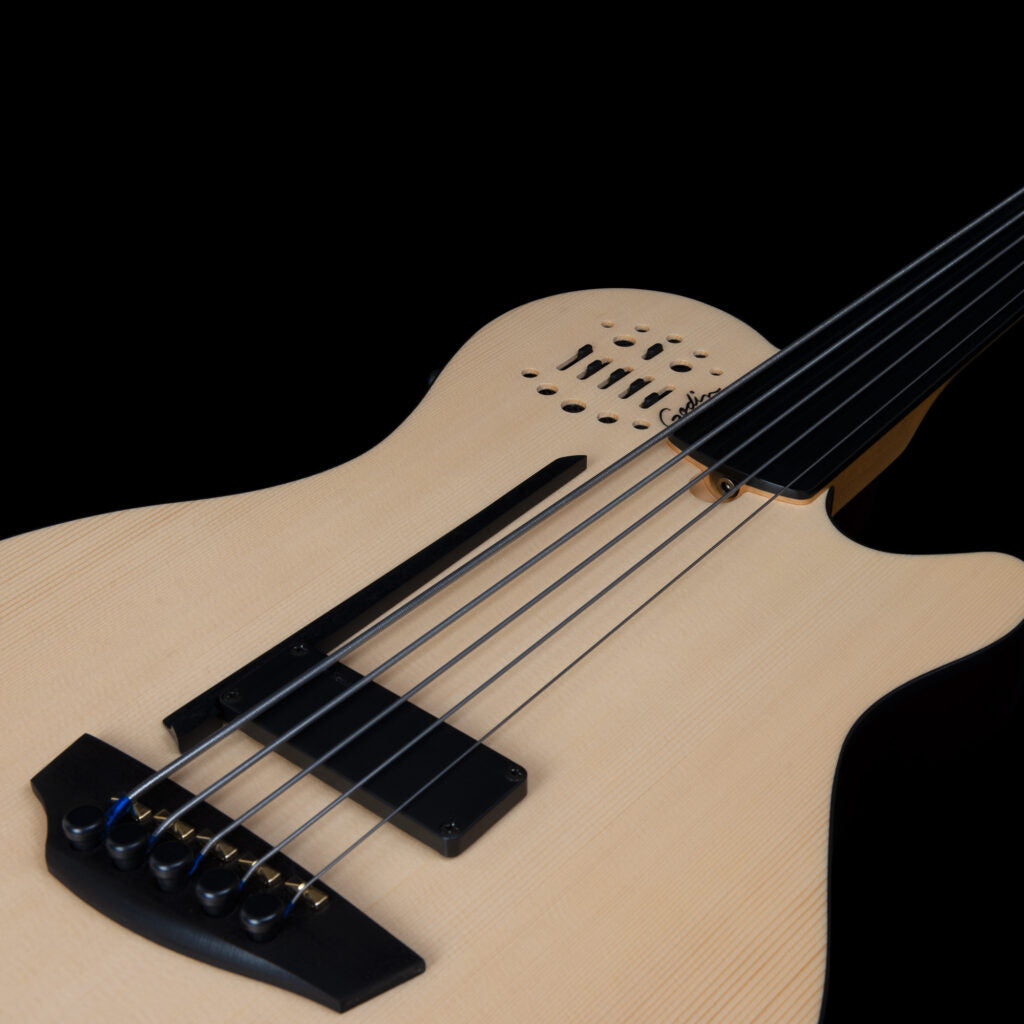 Godin A5 Ultra Natural Fretless A/E
