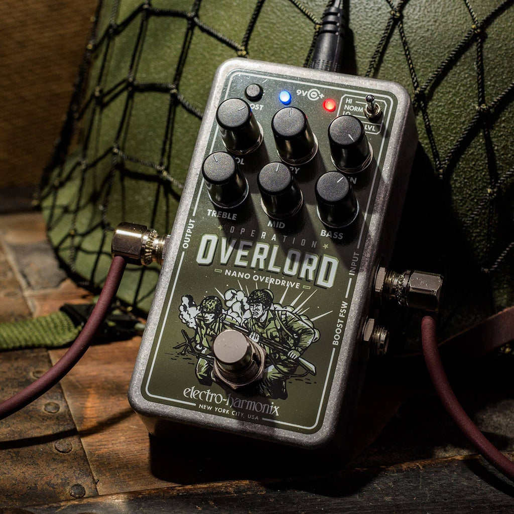 Electro-Harmonix
Operation Overlord Overdrive Pedal