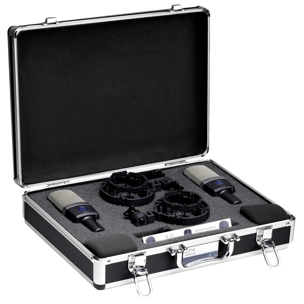 AKG C214 - Cardioid Condenser Stereo Set