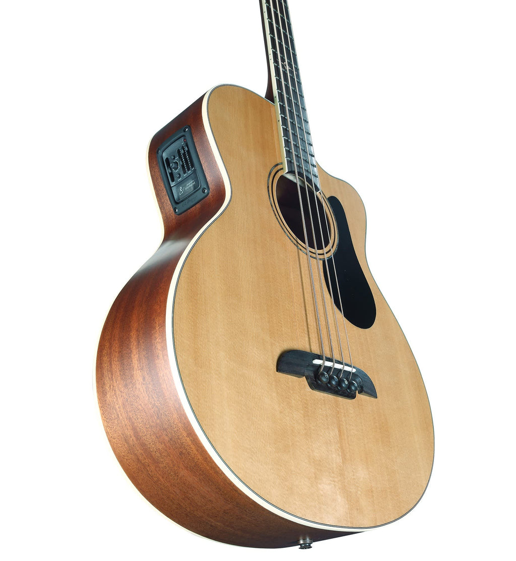 Alvarez AB60CE, Acoustic Bass with Cutaway and Pick - Natural Gloss