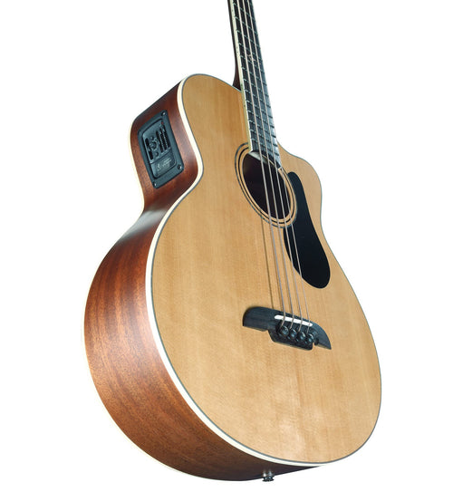 Alvarez AB60CE, Acoustic Bass with Cutaway and Pick - Natural Gloss
