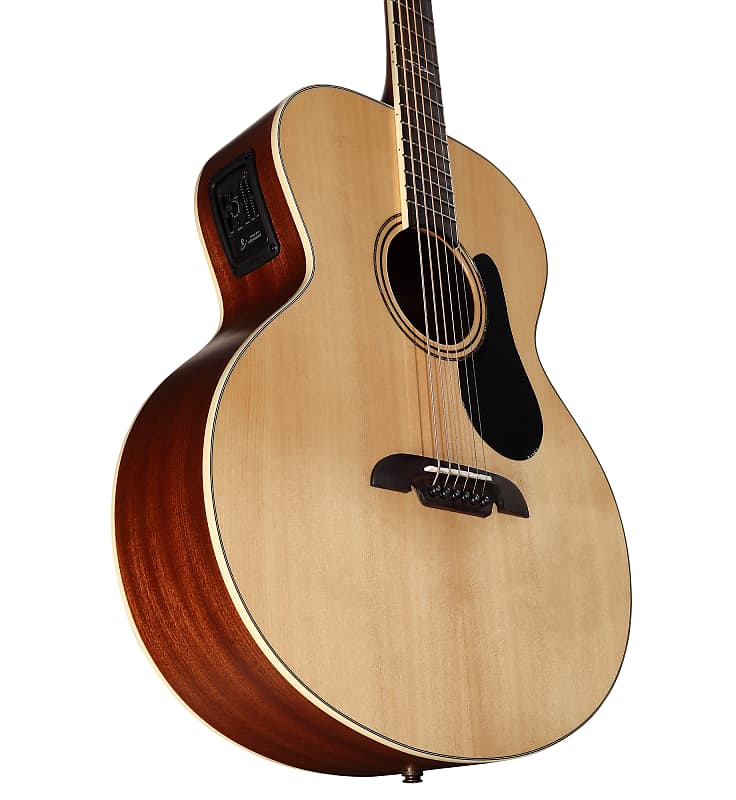 Alvarez ABT60E Baritone Guitar with Pickup - Natural Gloss - Artist Series