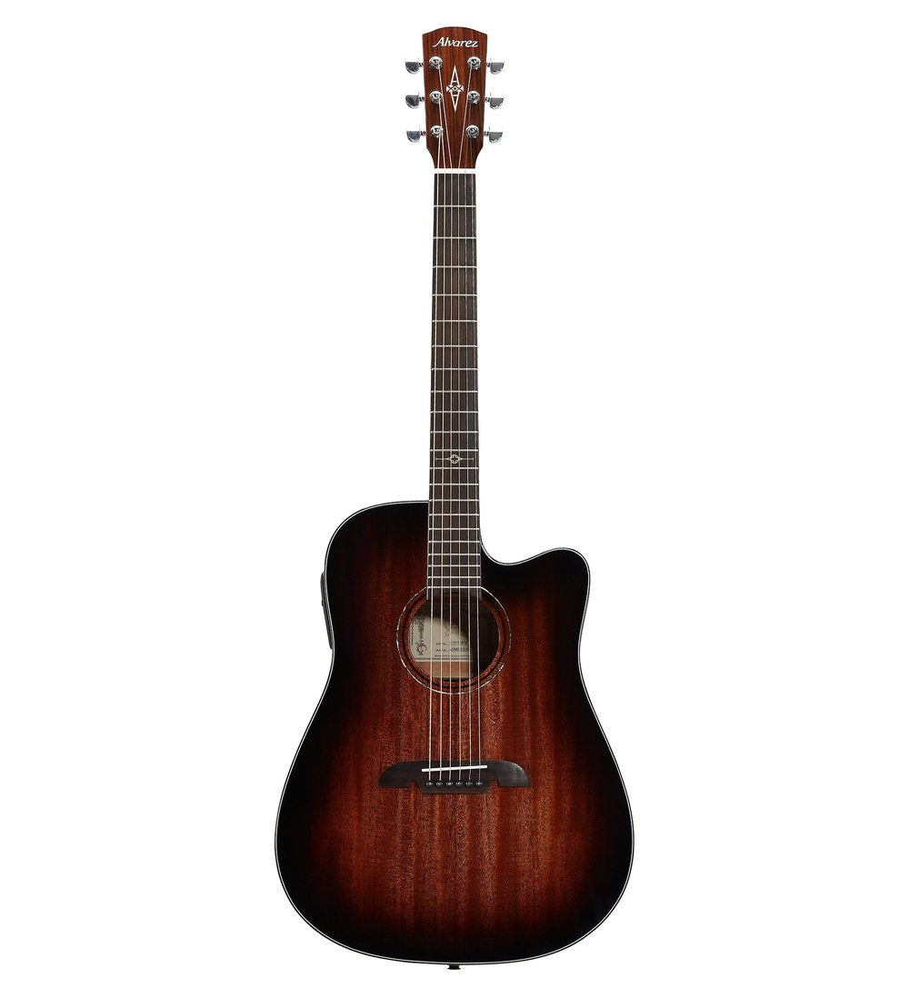 Alvarez AD60CESHB, Dreadnaught Guitar with Cutaway and Pickup - Shadowburst - Artist Series