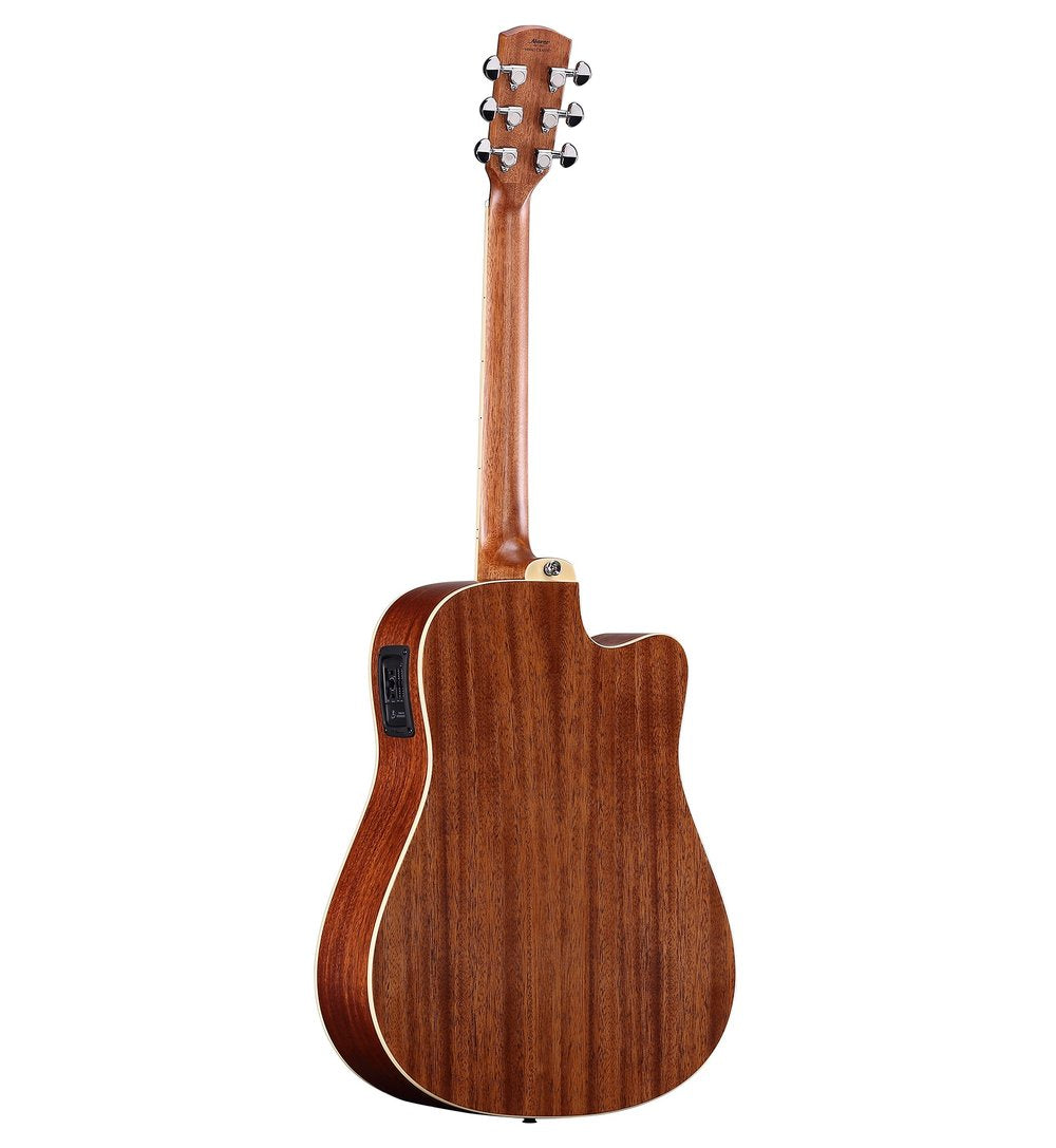 Alvarez AD60LCE Left-Handed, Dreadnaught guitar with Cutaway and pickup - Natural Gloss - Artist Series
