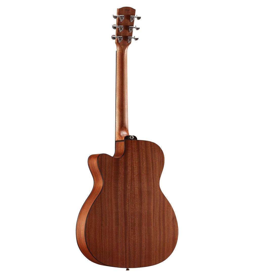 Alvarez AF30CE Folk/OM Guitar with Cutaway and Pickup - Natural Satin - Artist Series