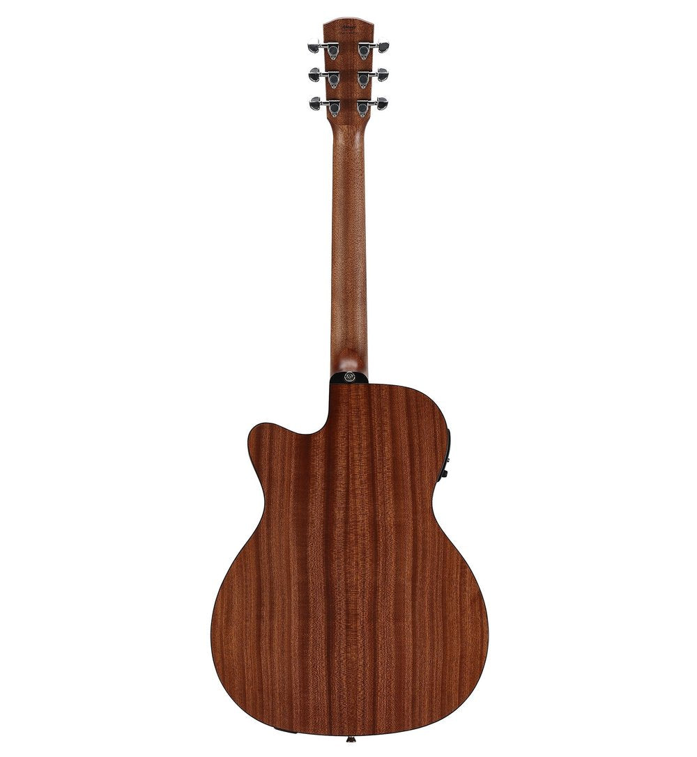 Alvarez AF30CE Folk/OM Guitar with Cutaway and Pickup - Natural Satin - Artist Series