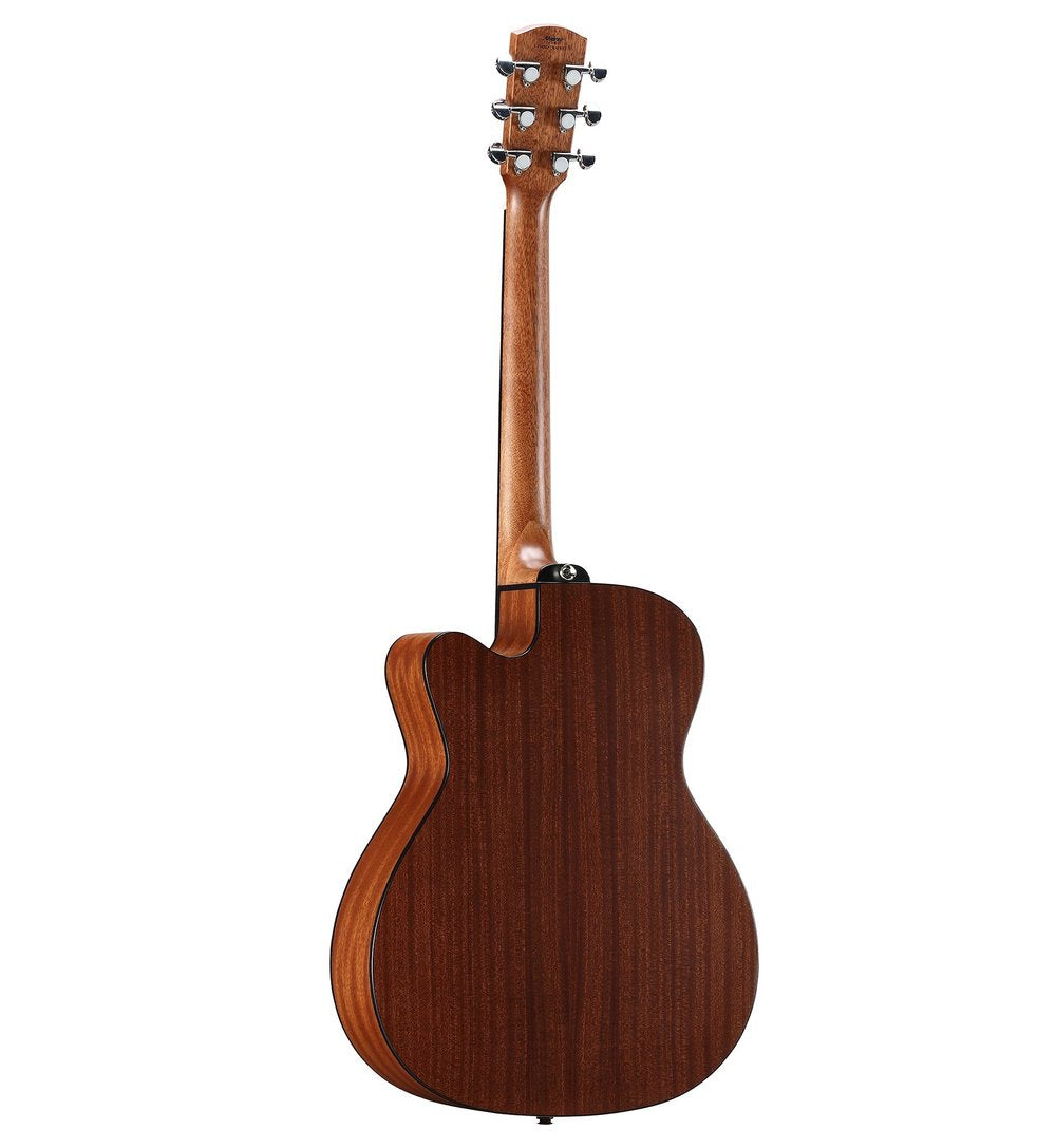 Alvarez AF60CESHB Folk/OM Guitar with Cutaway and Pickup - Shadowburst - Artist Series