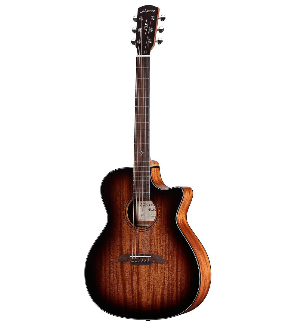 Alvarez AG60CESHB Grand Auditorium Guitar with Cutaway and Pickup - Shadowburst - Artist Series Available Left-Handed