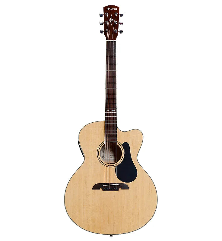 Alvarez AJ80CE, Jumbo Guitar with Cutaway and Pickup - Natural Gloss - Artist Series
