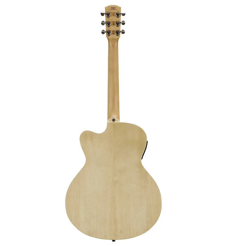 Alvarez AJ80CE, Jumbo Guitar with Cutaway and Pickup - Natural Gloss - Artist Series