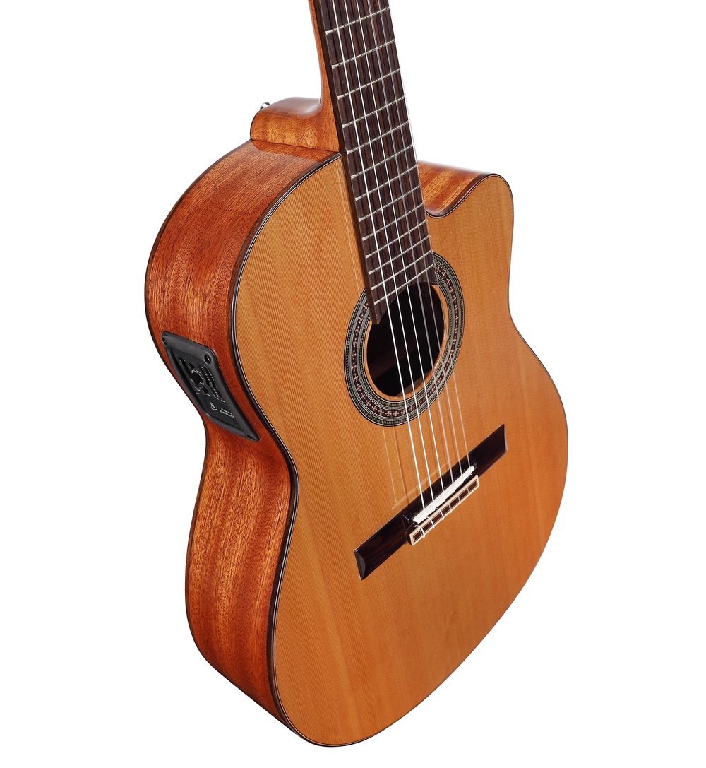 Alvarez Classical Guitar (AC65CE) Cutaway and Pickup