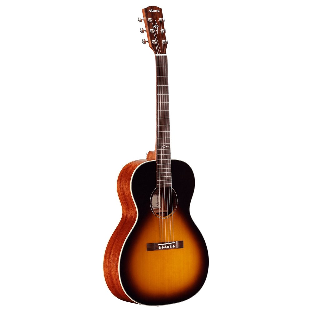Alvarez Delta00/TSB, 14-fret Parlor Guitar - Tobacco Sunburst Gloss - Artist Blues