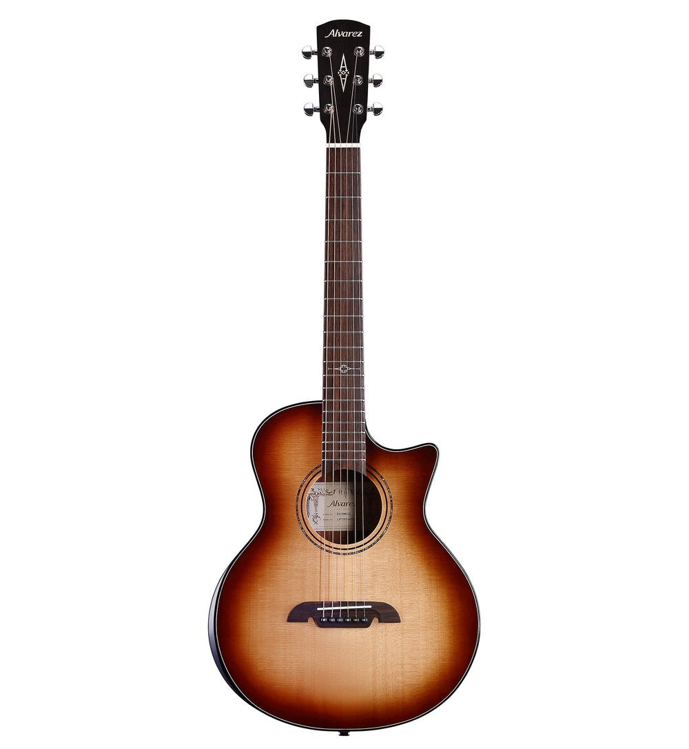 Alvarez Little Jumbo Guitar (LJP70CEARSHB) Cutaway, Pickup, Armrest and Gig Bag