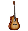 Alvarez MG60CESHB, Grand Auditorium Guitar with Cutaway, Pickup and AFC30 FlexiCase - Shadowburst - Masterworks