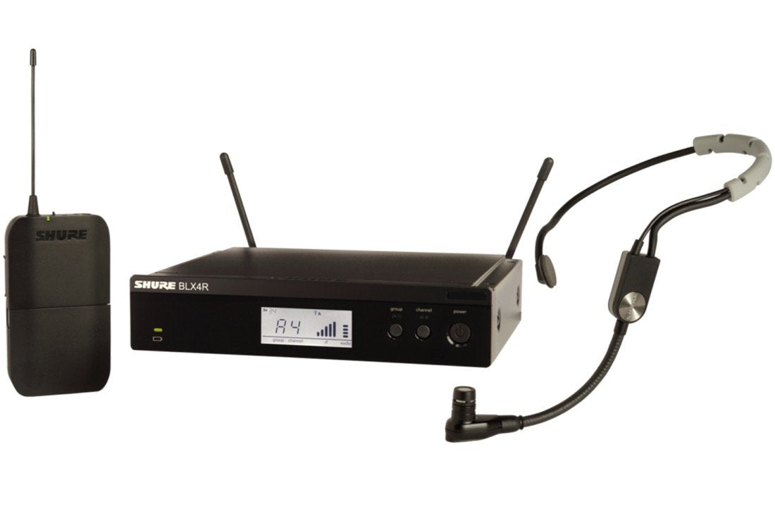 Shure BLX14R/SM35 Wireless Rack Mount Headset System with Headset Microphone (H9: 512-542 MHz)
