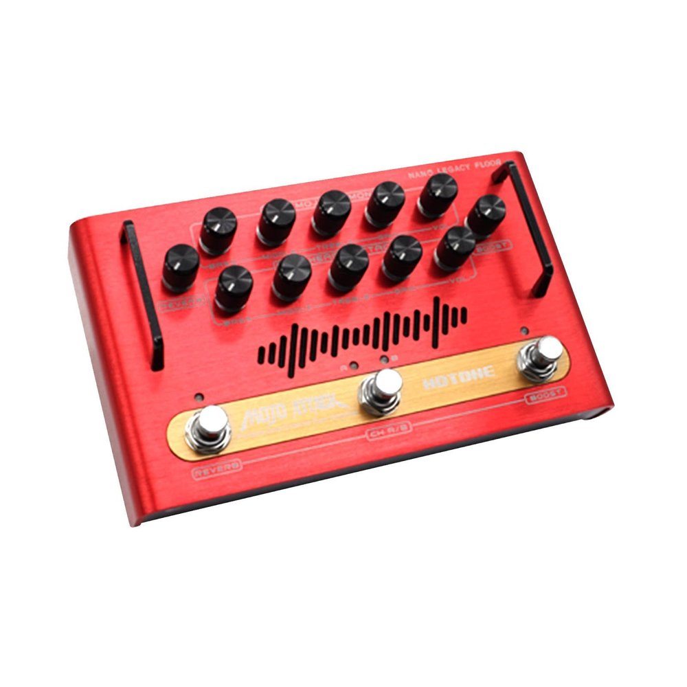 Hotone Mojo Attack, 2 Channel 75W Floor Amplifier, (Mojo Diamond and Heart Attack w/ 19V Power Supply)