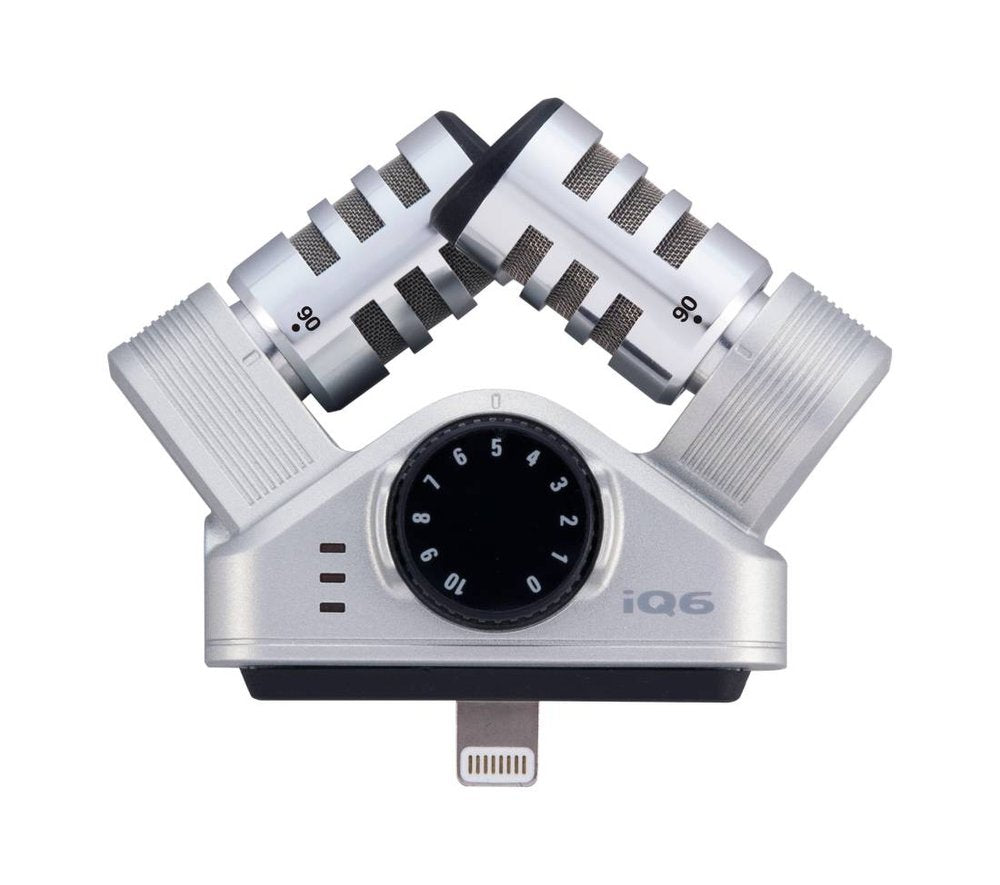 Zoom iQ6 Stereo X/Y Microphone for iOS Devices