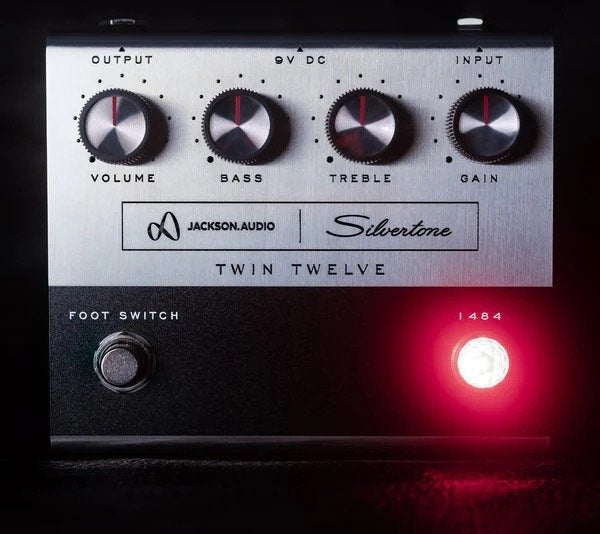 Jackson Audio 1484 - Twin Twelve Multi-Function Amplifier Pedal with Booster, EQ, and Overdrive Options