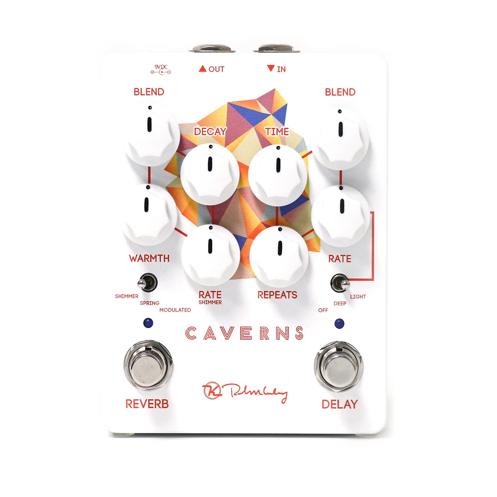 Keeley CAVERNS Delay Reverb v2 Pedal