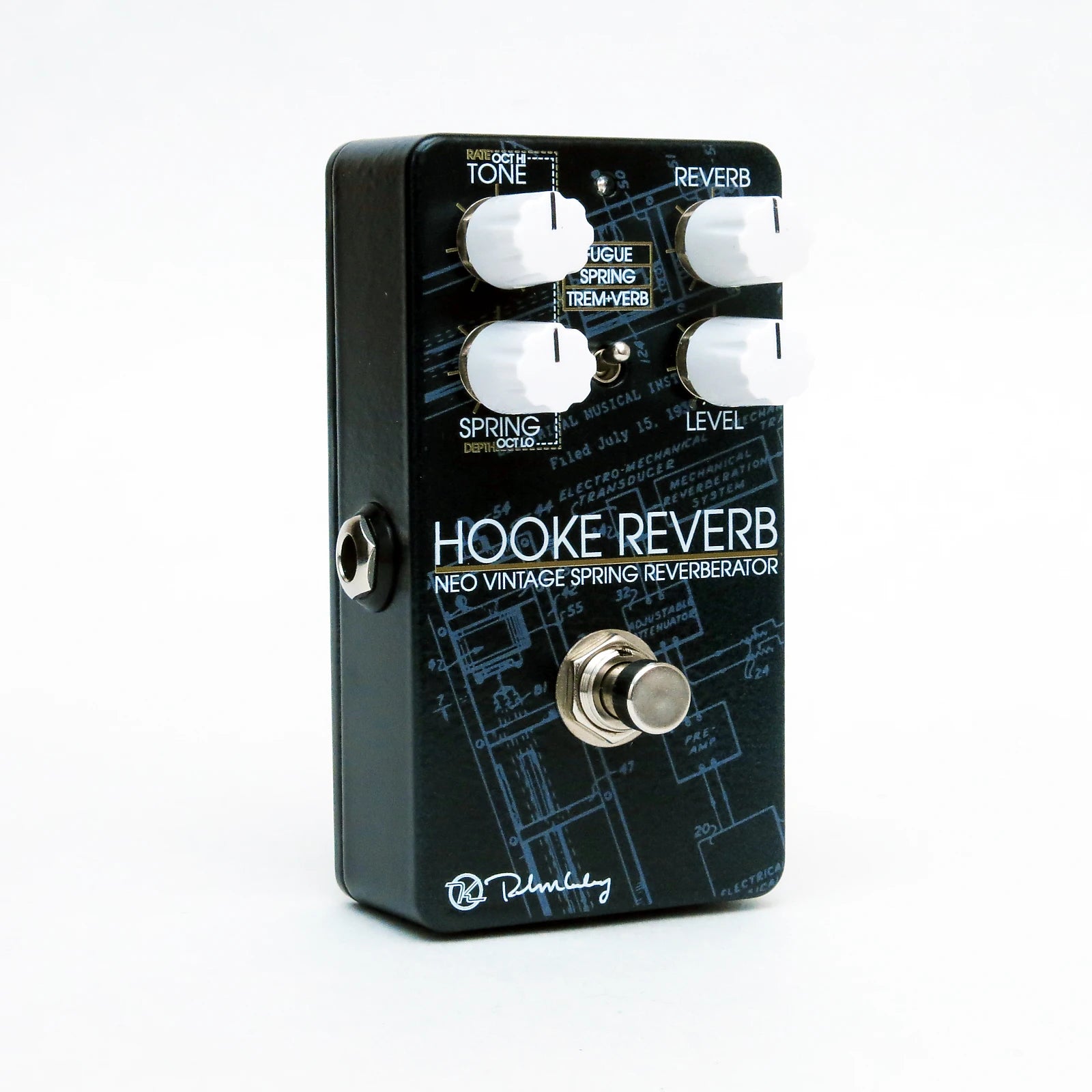 Keeley HOOKE-REVERB Spring Reverb Pedal With Tremolo