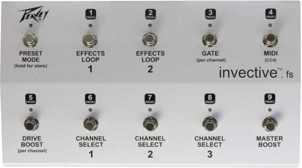 Peavey Invective 120 Guitar Amp Head | 120W
